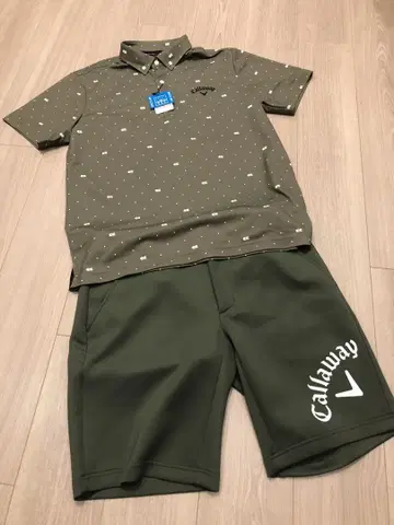 새상품 캘러웨이 골프웨어 피케 셔츠 반팔 남성용 Callaway