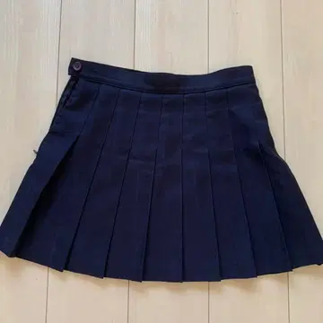 American Apparel 네이비 플리츠 스커트 M