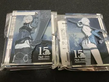 NieR 15th 지울 수 없는 기록 아크릴 블록 카이네 니어 니어전