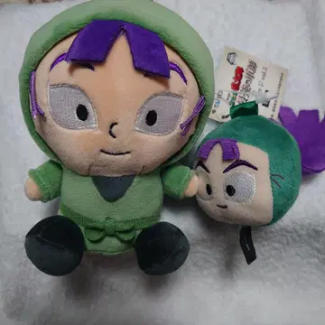 닌타마 란타로 닌타마 타치바나 센조 봉제 인형 페이스 배지