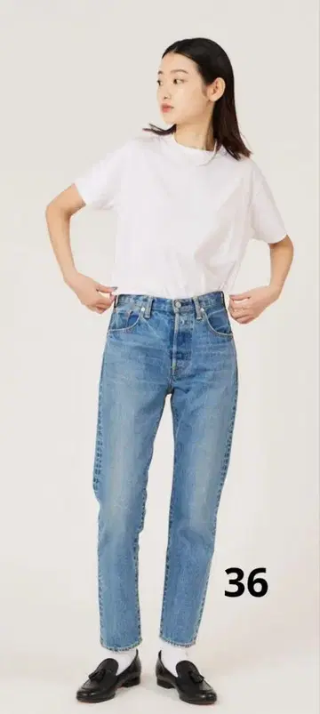 THE SHINZONE GENERAL JEANS BLUE36