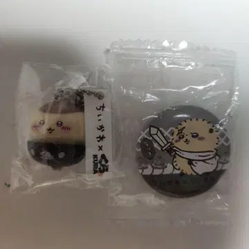 치이카와 (먼작귀) 키링과 캔뱃지 세트
