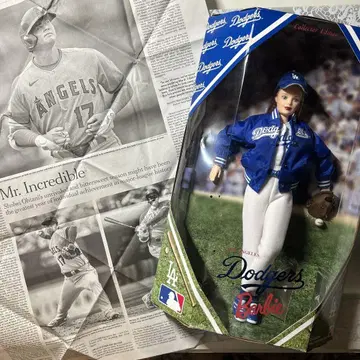 바비 빈티지 마텔 LA 오타니 쇼헤이 다저스 레어