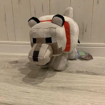 Minecraft 늑대 봉제 인형