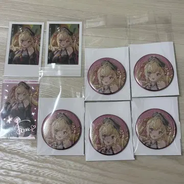 니지산지 타카미야 리온 SitR 후쿠오카 폴라로이드 캔뱃지