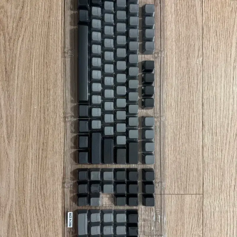 OEM 프로파일 PBT 108키 키보드 키캡 측각 돌치(진회색)색상