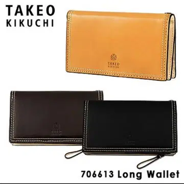 TAKEO KIKUCHI 706613 오렌지 장지갑
