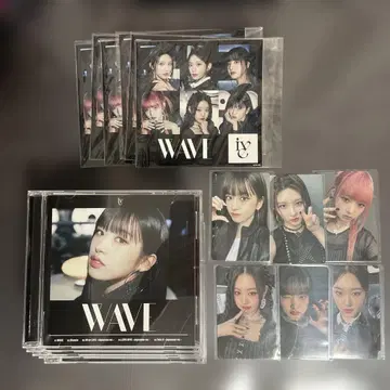 IVE WAVE DIVE반 CD 트레이딩 카드 컴프