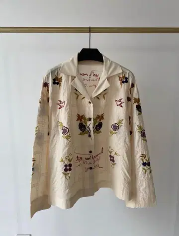todayful Embroidery Patchwork Shirts