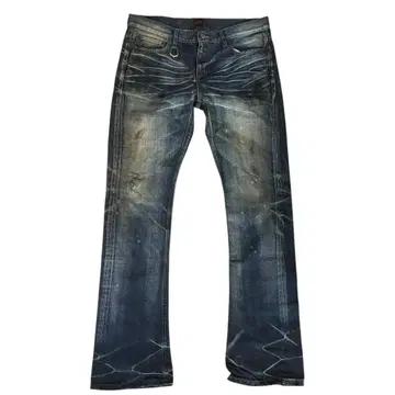 y2k jackrose 헤이세이 jackrose 플레어 데님 부츠컷 히게