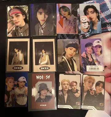 스키즈 straykids 현진 트레이딩 카드 모음