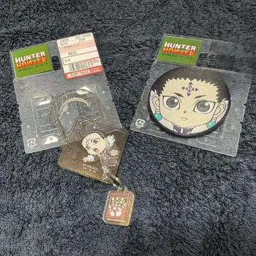 HUNTER x HUNTER 시마무라 콜라보 클로로 배지 & 키 참