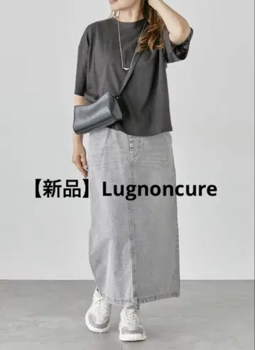 [새상품] Lugnoncure 르농큐르 데님 내로우 스커트 현행 모델