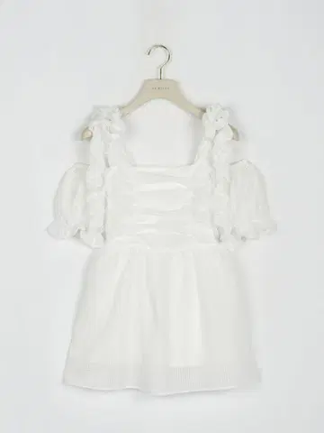 An MILLE 깅엄 개더 페플럼 TP