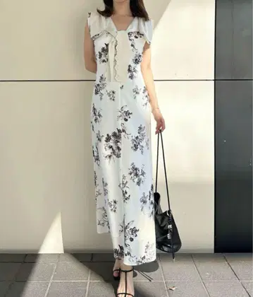 스나이델 SNIDEL 세일러 스카프 원피스 루미네 한정판