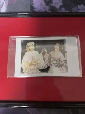 [레어] 아이미와 하루카의 2학년 A반 청춘 액티부 친필 사인