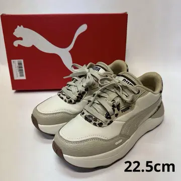 Puma 스니커즈 란테임드 플랫폼 레오파드 무늬 통굽 22.5
