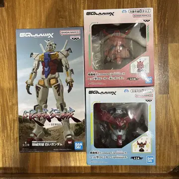 기동전사 건담 지크액스 화이트 건담 지크액스 빨간색 건담 세트