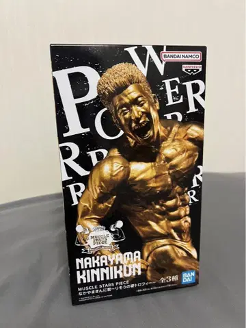 NAKAYAMA KINNIKUN 골드 피규어