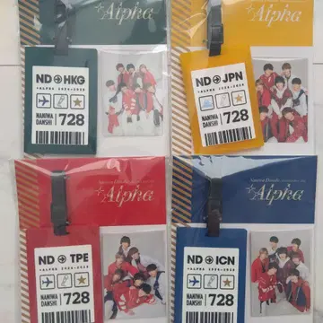 나니와단시 +Alpha 러기지 택 일본 한국 홍콩 대만 4종 전체 종류