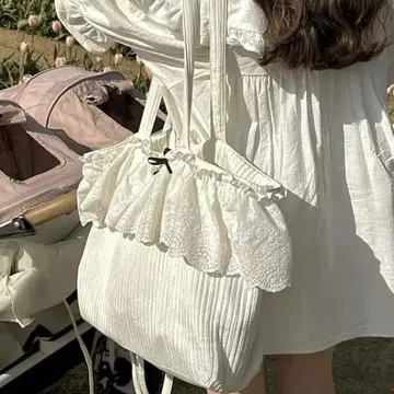 ai 콜라보 아베일 2way 토트백 프릴
