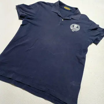 고품질 L 랄프 로렌 RUGBY 해골 자수 피케 셔츠