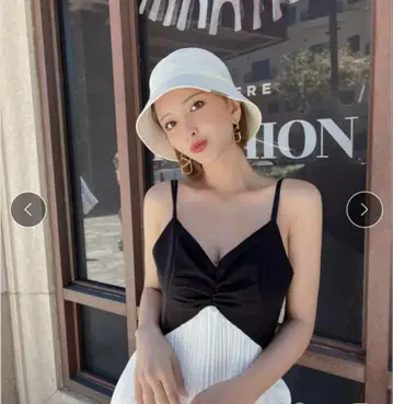 시이 차광 버킷햇