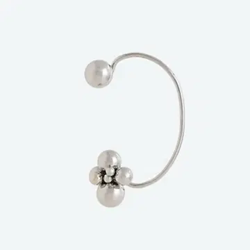 [미사용 새상품] HYKE MULTIBALL EAR CUFF 실버