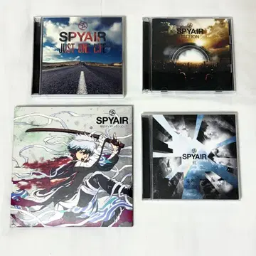 새상품급 초회 한정판 SPYAIR CD 묶음 판매
