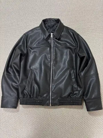 인조 가죽 봄버 자켓 ZARA