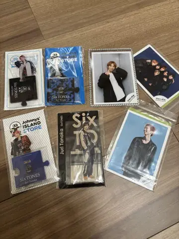 SixTONES 다나카 주리 아크릴 스탠드 공식 사진 세트 14점
