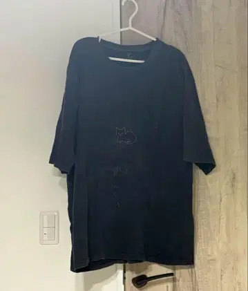 요네즈켄시 JUNK 잡동사니 고양이 T셔츠 XL