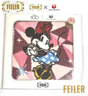 FEILER x JAL 미니 마우스 손수건 FEILER x JAL