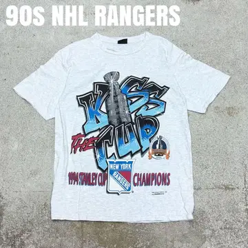 90s NHL RANGERS 레인저스 KISS THE CUP 티셔츠