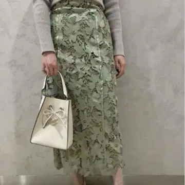 프레이 아이디 레이스 타이트 스커트