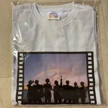 [미사용 새상품] WEST. 셔츠 LIVETOUR2021 rainbow