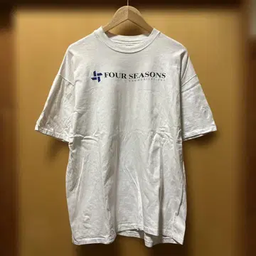 90년대 USA Hanes company 티 'White'