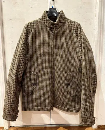 BARACUTA 바라쿠타 G4 건클럽 체크 울 사이즈 40
