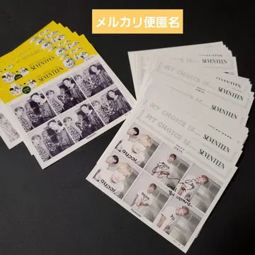 SEVENTEEN DICON 스티커 누락 없음 34매