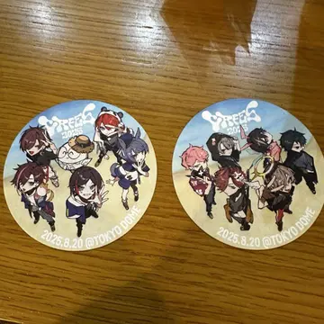 CR 페스티벌 코스터 2매 세트