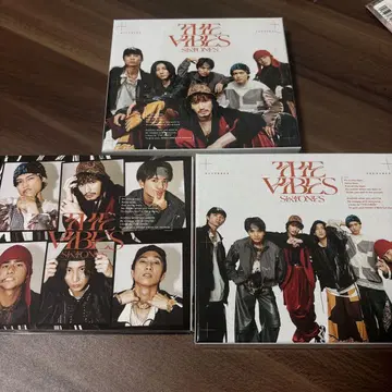 SixTONES THE VIBES 3매 세트 DVD반