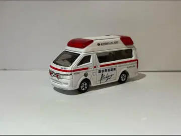 토미카 개조 코시가야시 소방국 구급차, 부대명 표기 있음