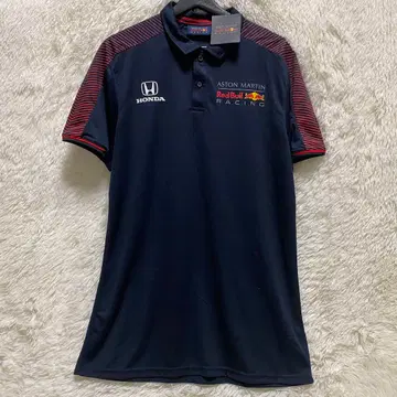 일본 한정 혼다 로고 레드불 레이싱 시즌별 피케 셔츠 L 사이즈