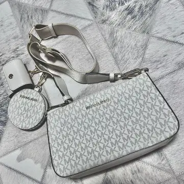 MICHAEL KORS 화이트 숄더백