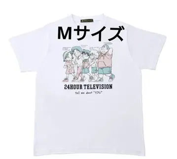 24시간 TV 명탐정 코난 티셔츠 화이트 M 사이즈