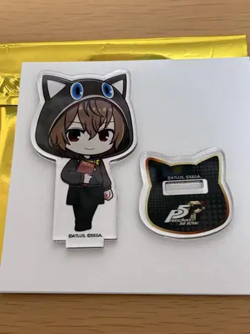 P5R P5X AMO CAFE 미니 캐릭터 아크릴 스탠드 아케치 고로