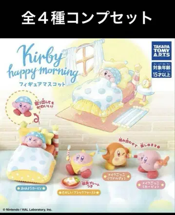 커비 happy morning 피규어 마스코트 전4종 별의 커비
