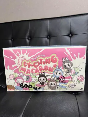 Popmart THE MONSTERS 마카롱 봉제인형 Labubu