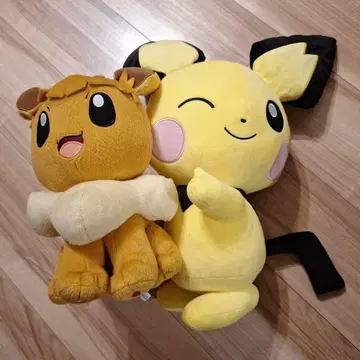 이브이 피츄 봉제 인형 포켓몬