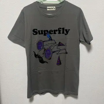 Superfly 슈퍼플라이 T셔츠 차콜 그레이 사이즈 S